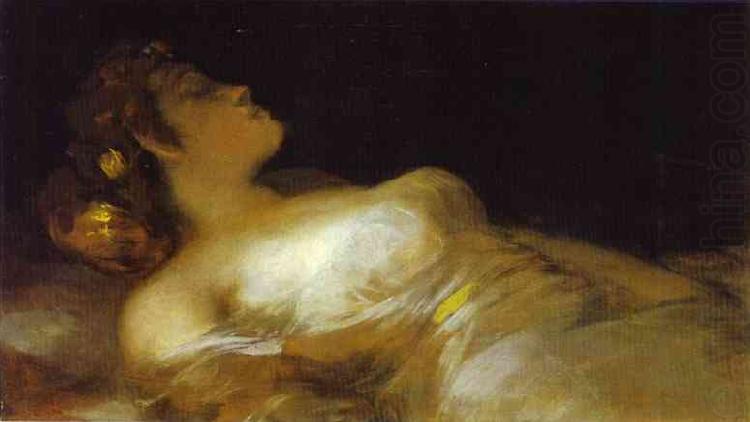 Francisco Jose de Goya Sleep china oil painting image